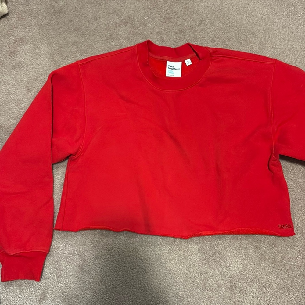 TNA Sweatfleece Crop Crewneck